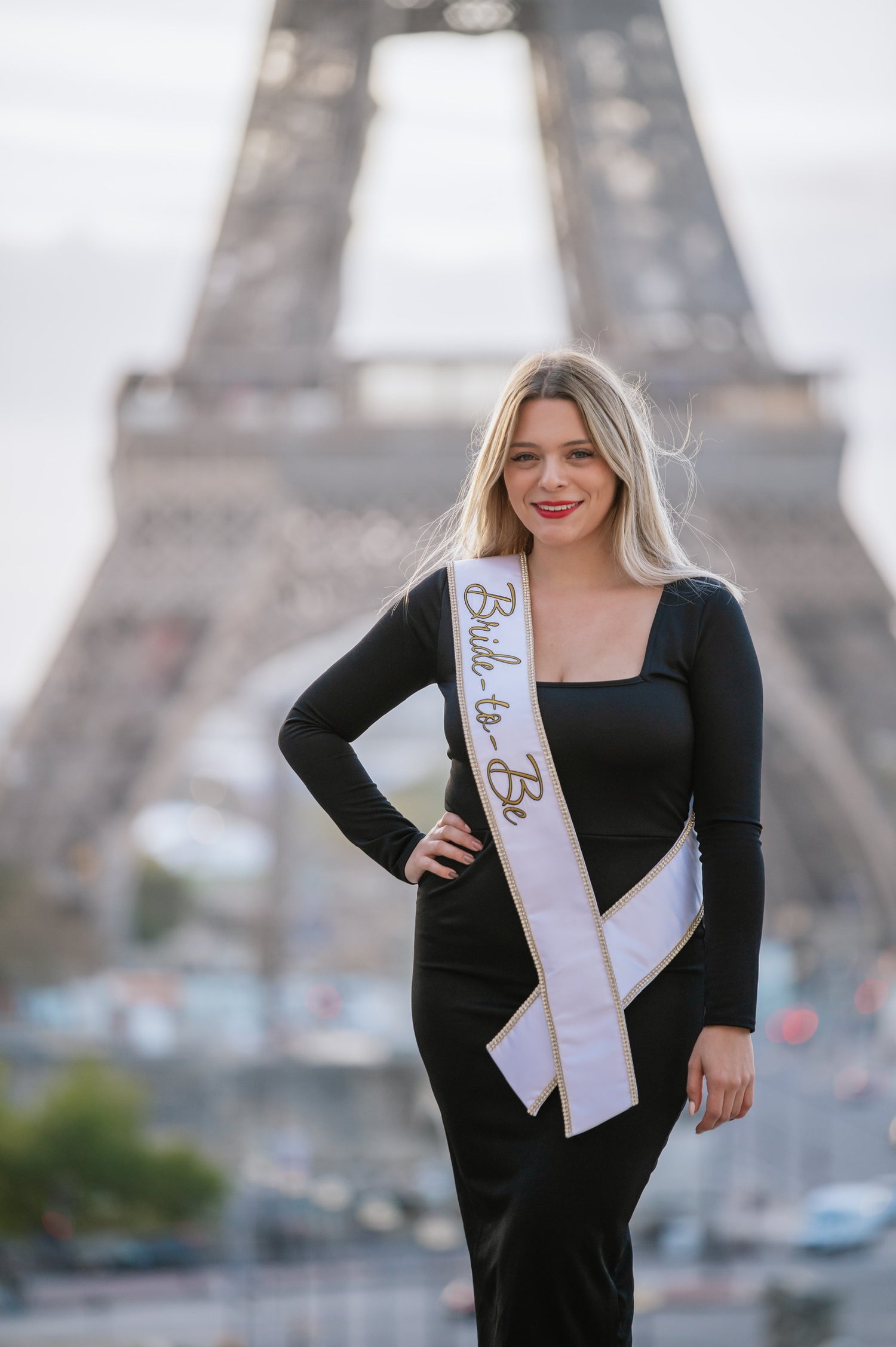 Bride To Be Sash In Paris France
